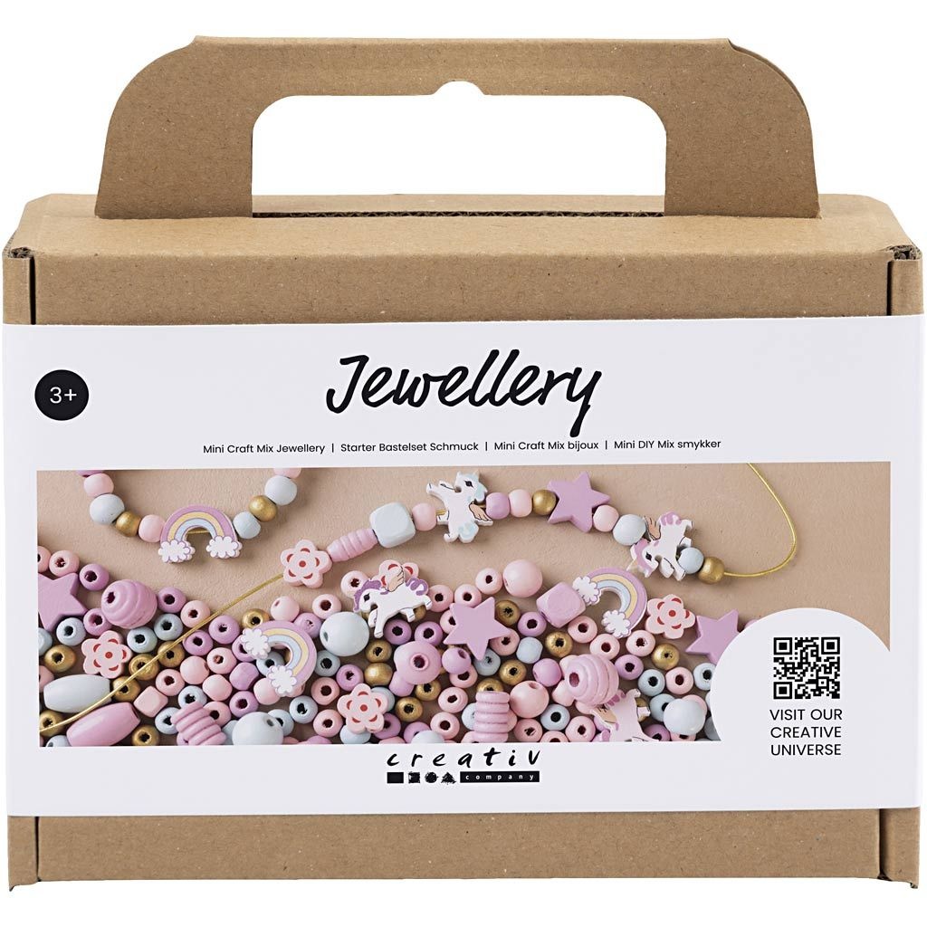 9775481_1759490392 Creativ papuošalų gaminimo rinkinys, pastelinių spalvų
