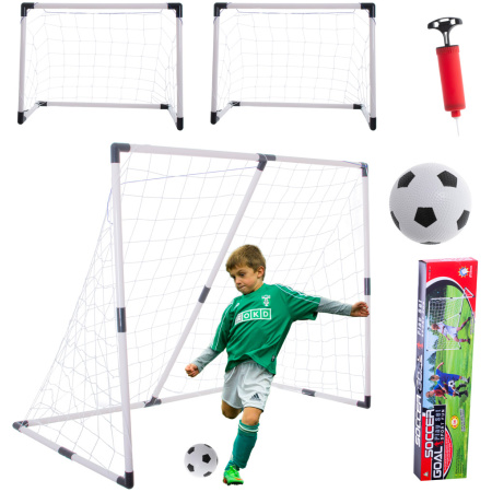 Bramka-pilkarska-do-pilki-noznej-dla-dzieci-2w1-185x120x70cm-134069 Futbolo vartai vaikams 2in1 185x120x70cm