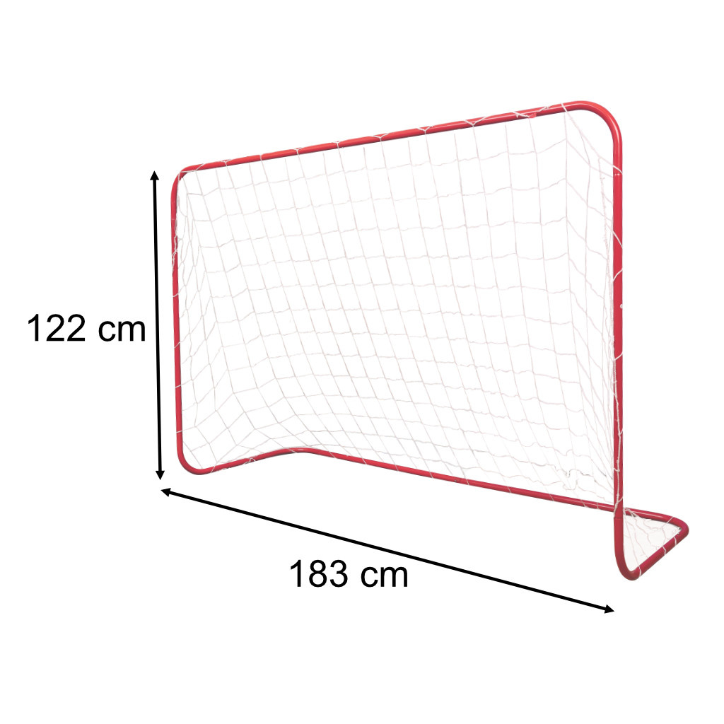 KX3209 Bramka piłkarska do piłki nożnej dla dzieci treningowa Vaikų treniruočių futbolo vartai 183 x 122 x 61 cm