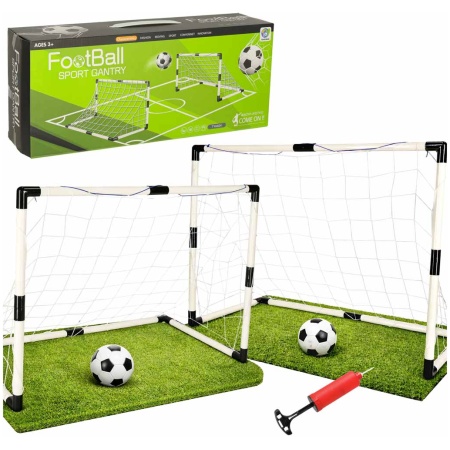 Vaikiški treniruočių futbolo vartai 2vnt 95 x 48 x 70 cm