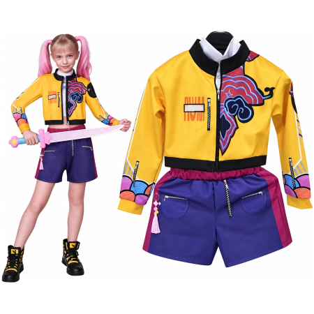 ChatGPT Image Sep 14, 2026, 10_11_01 PM K-Pop Demon Hunters Kostiumas Rumi 140 cm