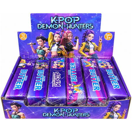 ChatGPT Image Sep 14, 2026, 10_11_08 PM K-pop Demon Hunters Butter Squishy antistresinis žaislas vaikams