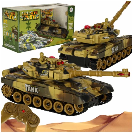 Czolg-zdalnie-sterowany-na-pilota-RC-War-Tank-9993-2-4-GHz-pustynny-174732 RC karo tankas 9993 2,4 GHz dykumos tankas