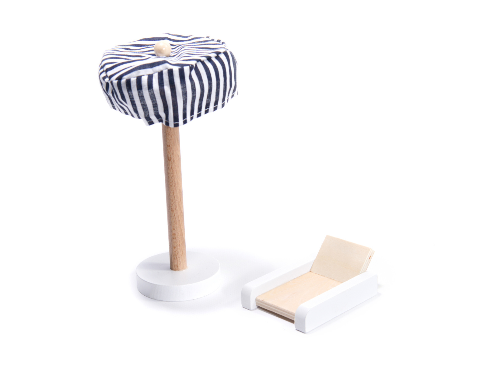 Domek-dla-lalek-drewniany-MDF-mebelki-78cm-czarny-LED-174844 MDF medinis lėlių namelis + baldai 78cm juodas LED