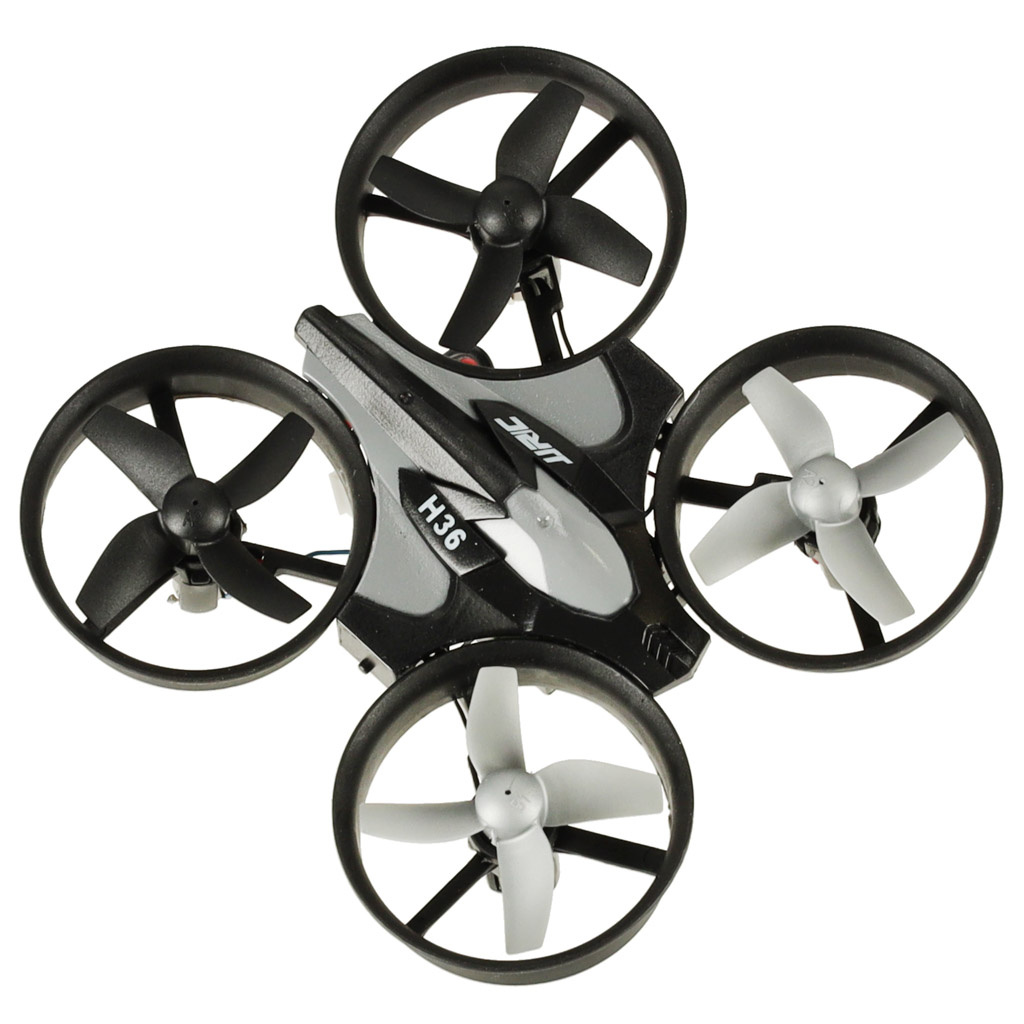 Dron-na-pilota-zdalnie-sterowany-RC-JJRC-H36-mini-2-4GHz-4CH-6-axis-czarny-145181 JJRC H36 mini 2.4GHz 4CH 6 ašių RC dronas juodas