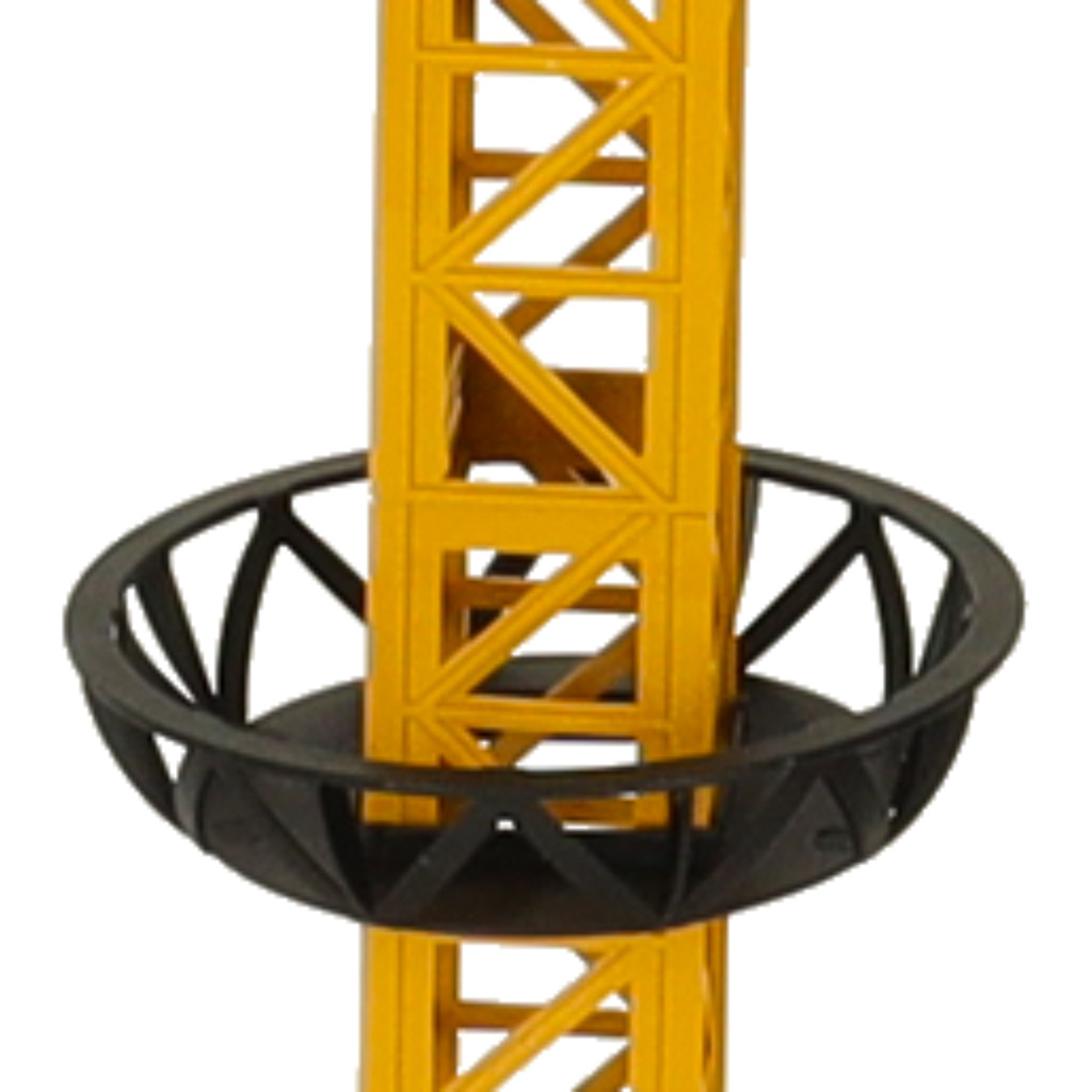 Dzwig-Zuraw-budowlany-zdalnie-sterowany-RC-z-hakiem-4CH-128cm-170938 RC kranas su kabliu 4CH 128cm