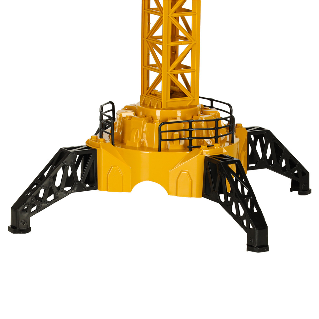 Dzwig-Zuraw-budowlany-zdalnie-sterowany-RC-z-hakiem-4CH-128cm-170951 RC kranas su kabliu 4CH 128cm