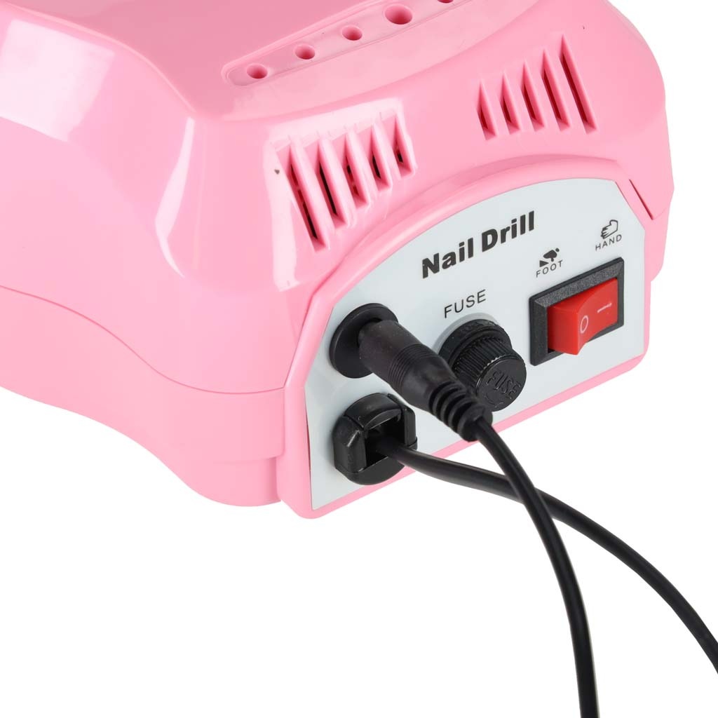 Frezarka-do-paznokci-elektryczna-65W-6-koncowek-frezy-176727 Nagų frezavimo mašina elektrinė 65W manikiūras pedikiūras 6 patarimai pjaustytuvai