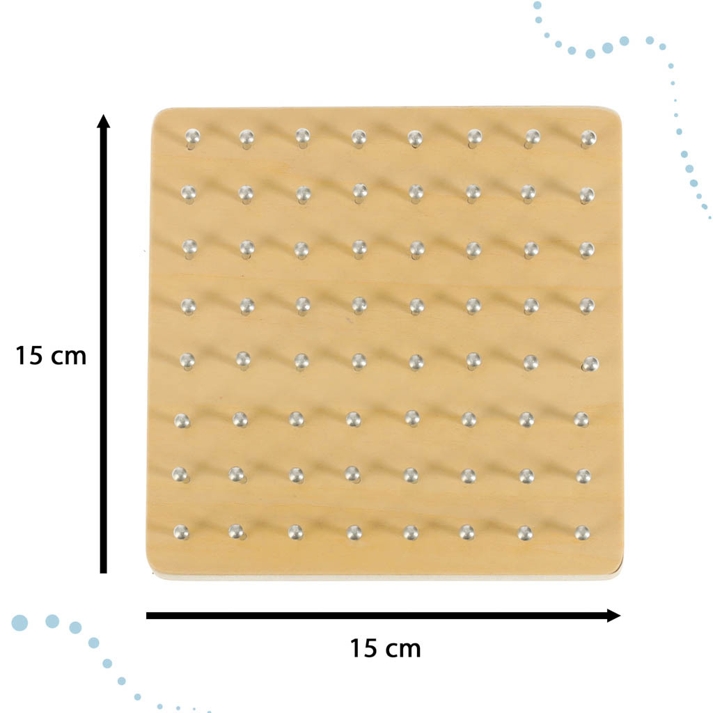 Geoboard-geoplan-drewniana-ukladanka-tworzenie-ksztaltow-z-gumek-137228 Geoboard Geoplan medinė dėlionė, kurianti figūras su gumytėmis
