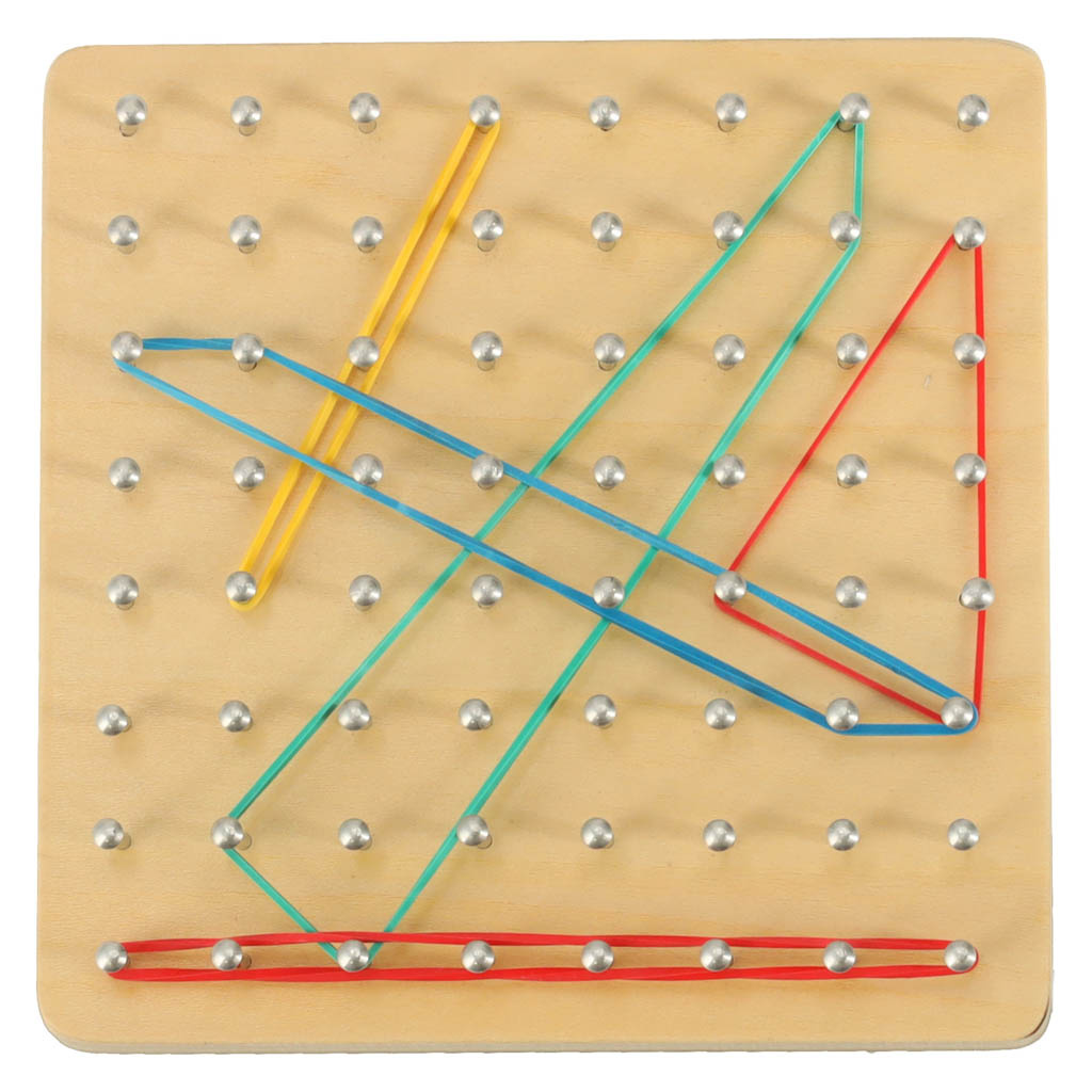 Geoboard-geoplan-drewniana-ukladanka-tworzenie-ksztaltow-z-gumek-137234 Geoboard Geoplan medinė dėlionė, kurianti figūras su gumytėmis