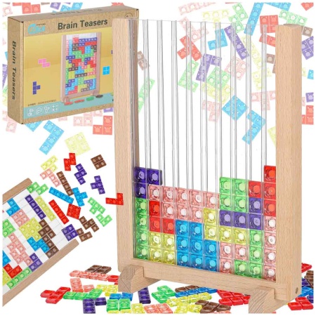 Gra-logiczna-ukladanka-z-klockow-stojaca-176778 Dėlionės tetris nuolatinis žaidimas