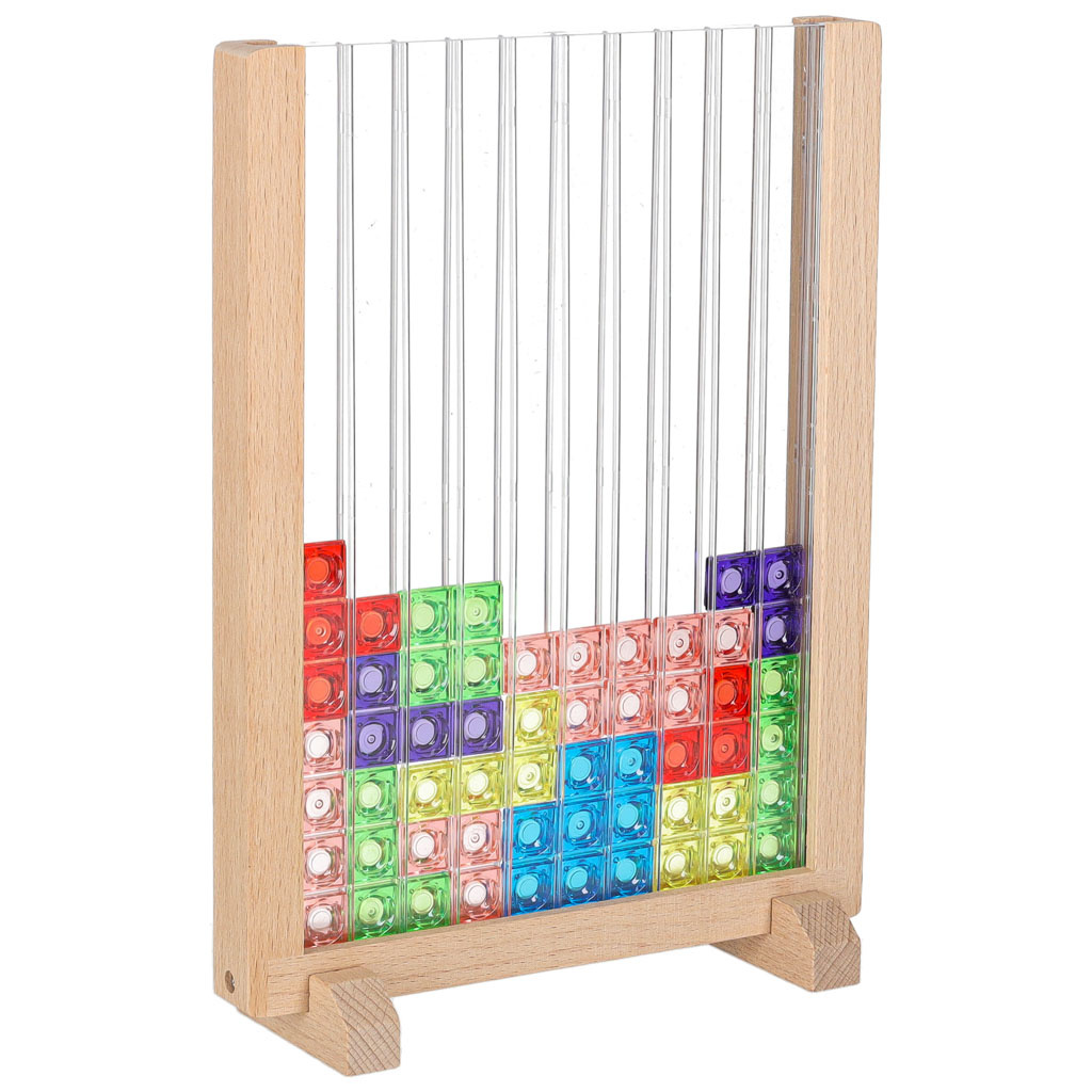 Gra-logiczna-ukladanka-z-klockow-stojaca-176780 Dėlionės tetris nuolatinis žaidimas