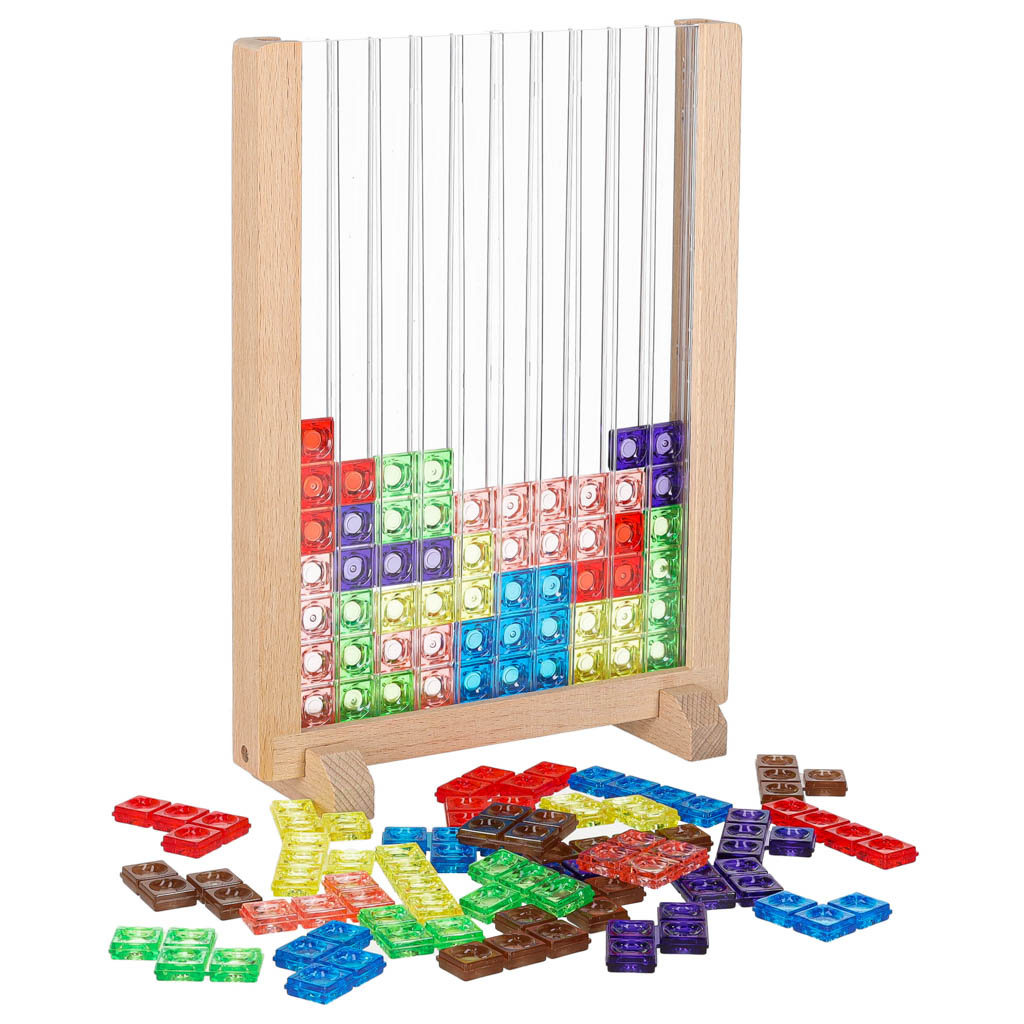 Gra-logiczna-ukladanka-z-klockow-stojaca-176781 Dėlionės tetris nuolatinis žaidimas
