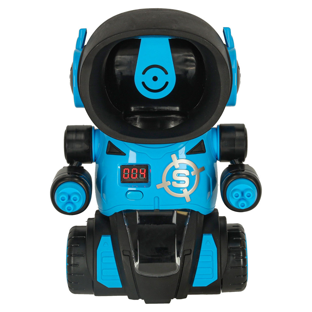 Gra-zrecznosciowa-robot-strzelanie-do-celu-gra-2x-pistolet-kulki-160496 Robotų arkadinis šaudymo į taikinį žaidimas + 2x pistoletas + kamuoliukai