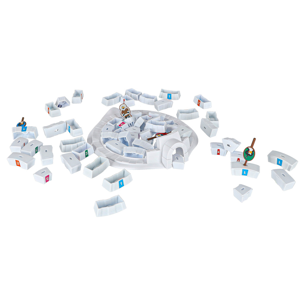 Gra-zrecznosciowa-zbuduj-igloo-pingwiny-177302 Įgūdžių žaidimas statyti iglu pingvinus
