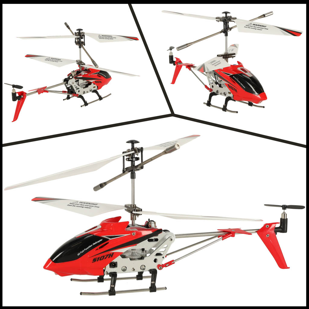 Helikopter-RC-SYMA-S107H-2-4GHz-RTF-czerwony-136807 SYMA S107H RC sraigtasparnis 2.4GHz RTF raudonos spalvos
