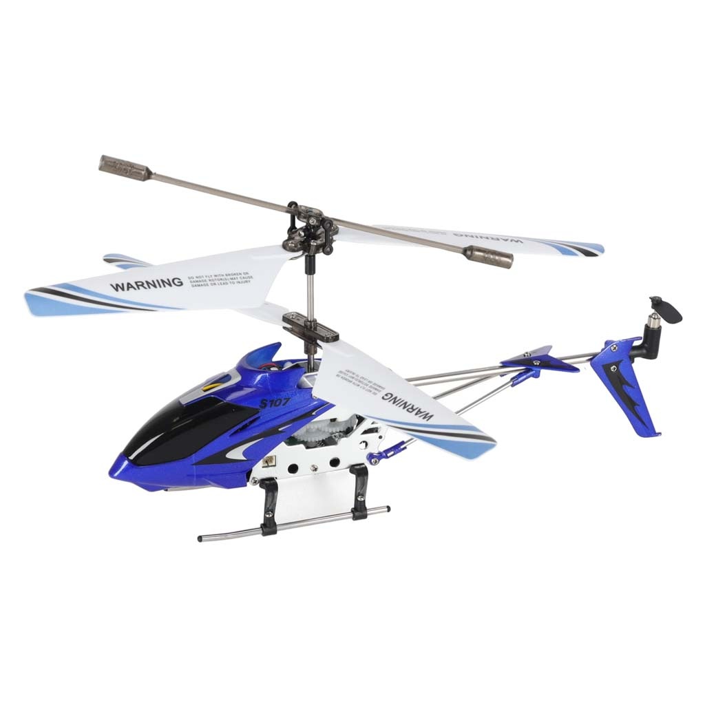 Helikopter-zdalnie-sterowany-na-pilota-RC-SYMA-S107G-niebieski-176043 SYMA S107G RC sraigtasparnis mėlynos spalvos