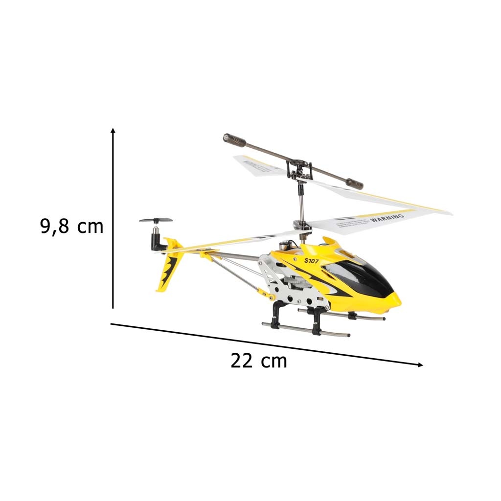 Helikopter-zdalnie-sterowany-na-pilota-RC-SYMA-S107G-zolty-176040 SYMA S107G RC sraigtasparnis geltonos spalvos