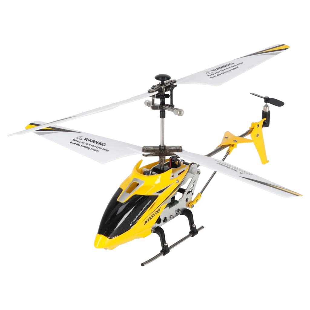 Helikopter-zdalnie-sterowany-na-pilota-RC-SYMA-S107H-2-4GHz-RTF-zolty-175909 SYMA S107H RC sraigtasparnis 2.4GHz RTF geltonos spalvos