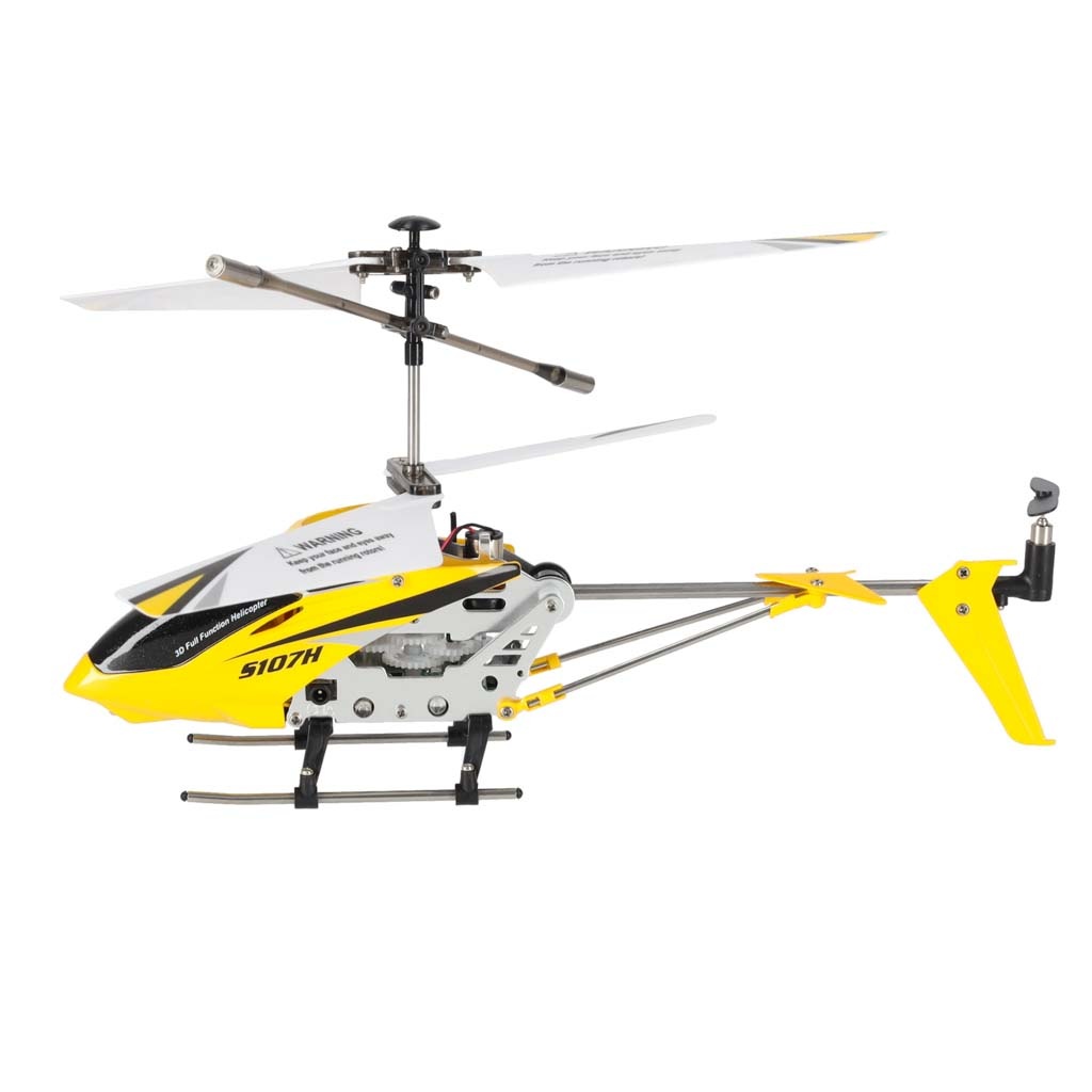 Helikopter-zdalnie-sterowany-na-pilota-RC-SYMA-S107H-2-4GHz-RTF-zolty-175913 SYMA S107H RC sraigtasparnis 2.4GHz RTF geltonos spalvos