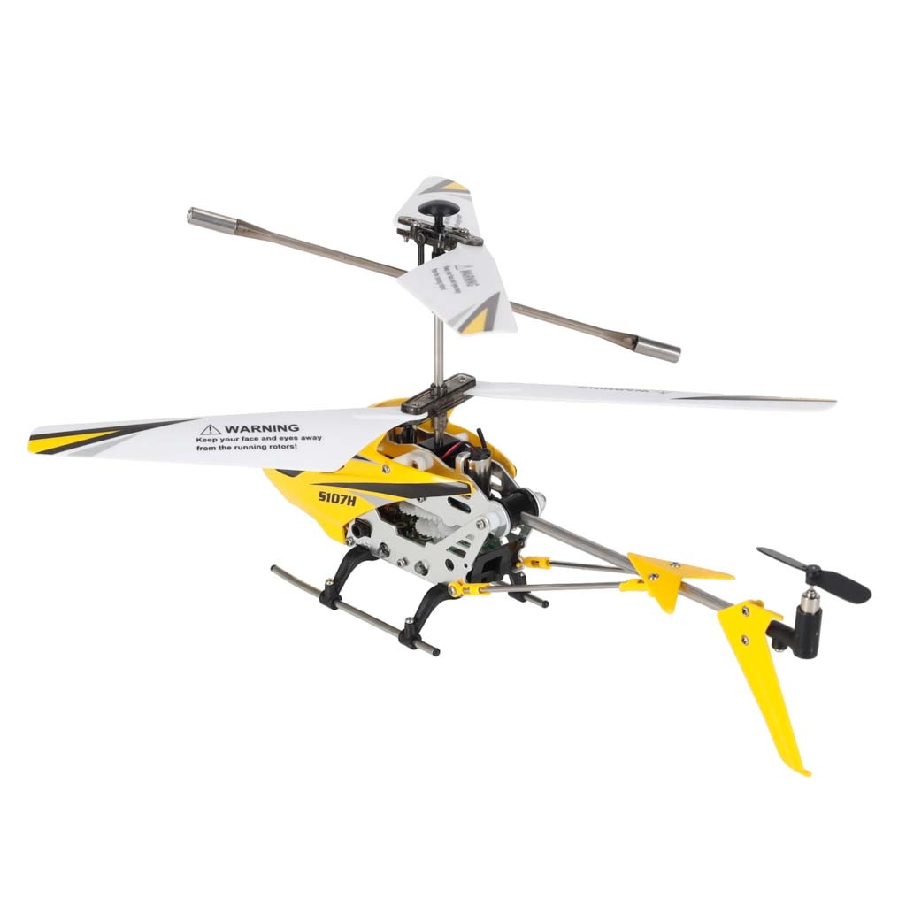 Helikopter-zdalnie-sterowany-na-pilota-RC-SYMA-S107H-2-4GHz-RTF-zolty-175914 SYMA S107H RC sraigtasparnis 2.4GHz RTF geltonos spalvos