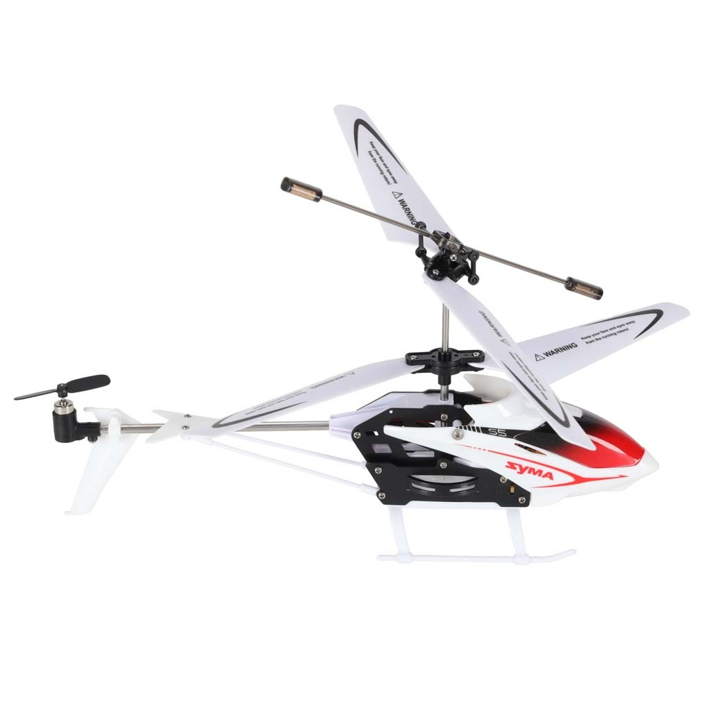 Helikopter-zdalnie-sterowany-na-pilota-RC-SYMA-S5-3CH-bialy-175932 SYMA S5 RC sraigtasparnis 3CH baltas