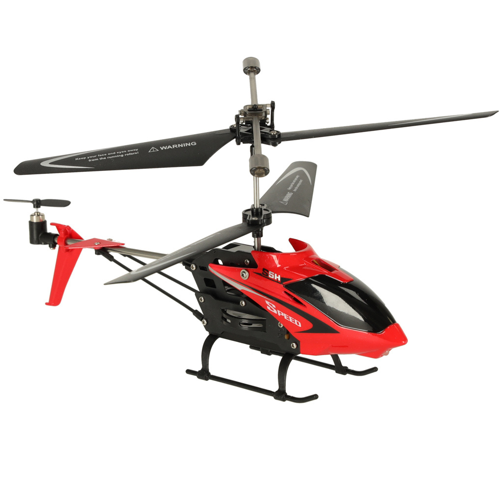 Helikopter-zdalnie-sterowany-na-pilota-RC-SYMA-S5H-2-4GHz-RTF-czerwony-146331 SYMA S5H 2.4GHz RTF RC sraigtasparnis raudonos spalvos