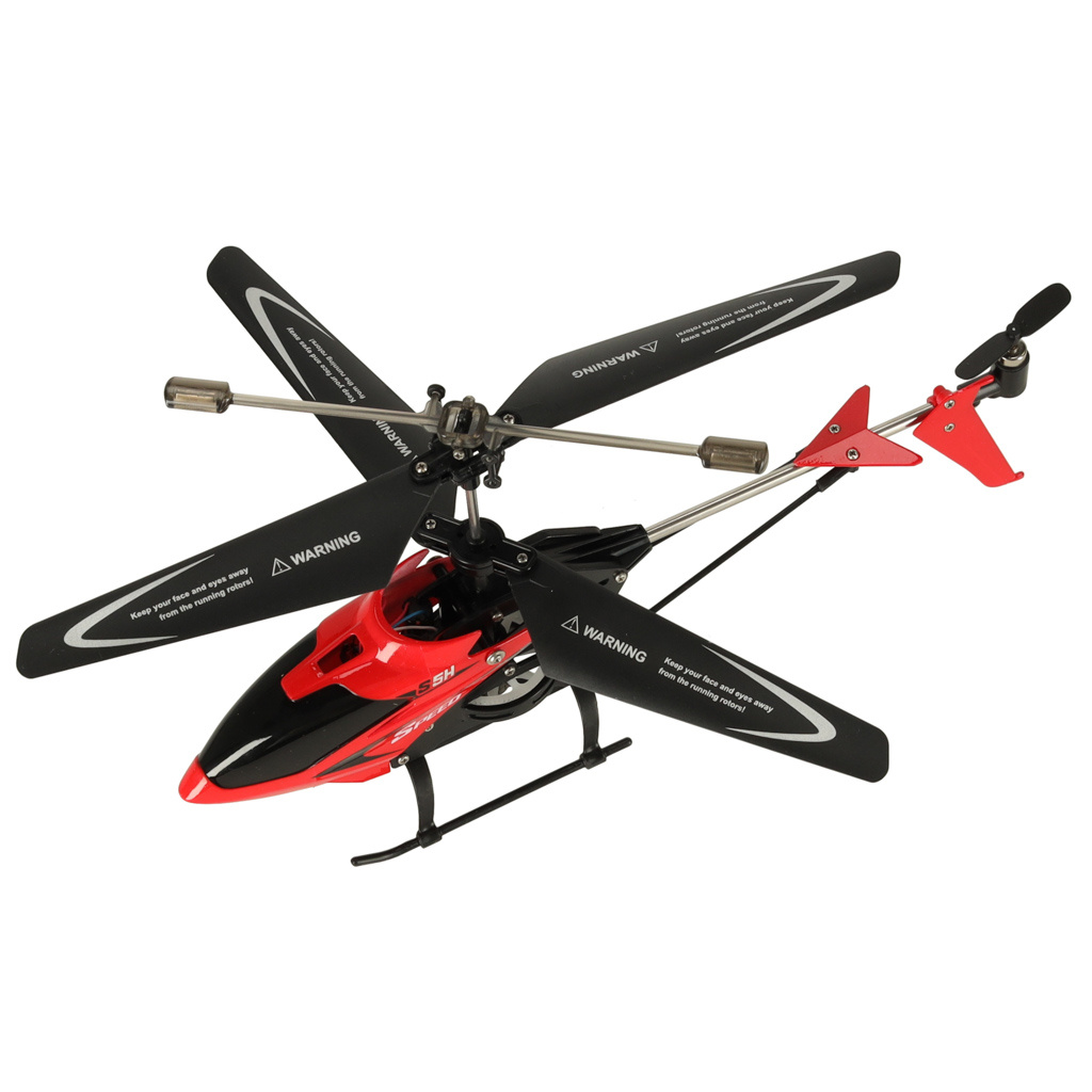 Helikopter-zdalnie-sterowany-na-pilota-RC-SYMA-S5H-2-4GHz-RTF-czerwony-146333 SYMA S5H 2.4GHz RTF RC sraigtasparnis raudonos spalvos