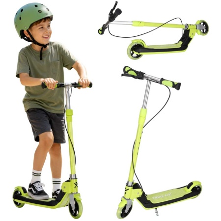 Hulajnoga-dla-dzieci-TRIKE-FIX-dwukolowa-LED-skladana-podwojne-hamulce-neon-zielony-186676 TRIKE FIX vaikiškas dviejų ratų LED sulankstomas paspirtukas su dvigubais stabdžiais neoninės žalios spalvos