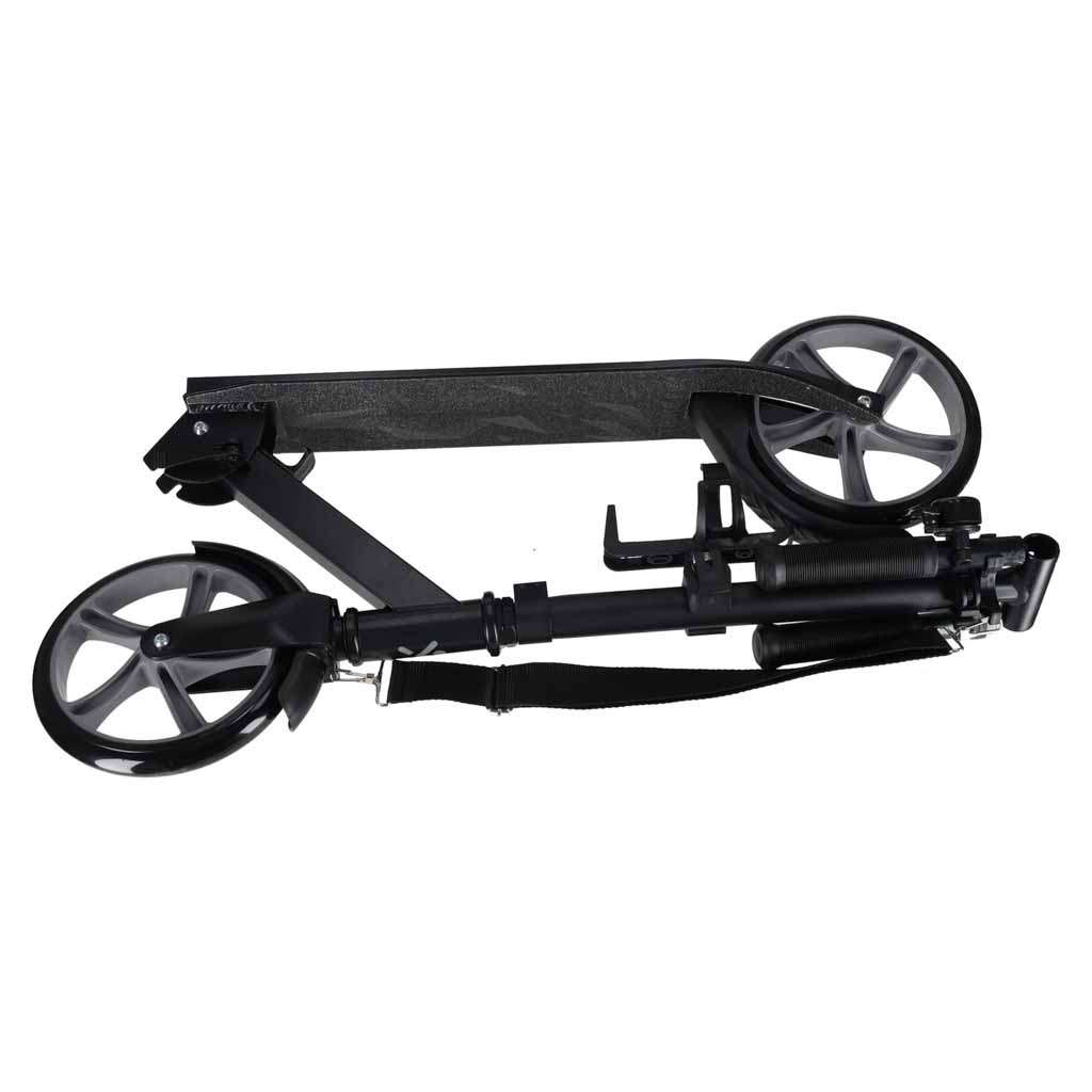 Hulajnoga-miejska-Trike-Fix-skladana-kola-200mm-szara-186447 Trike Fix miesto motoroleris sulankstomas 200 mm ratais juodas/pilkas