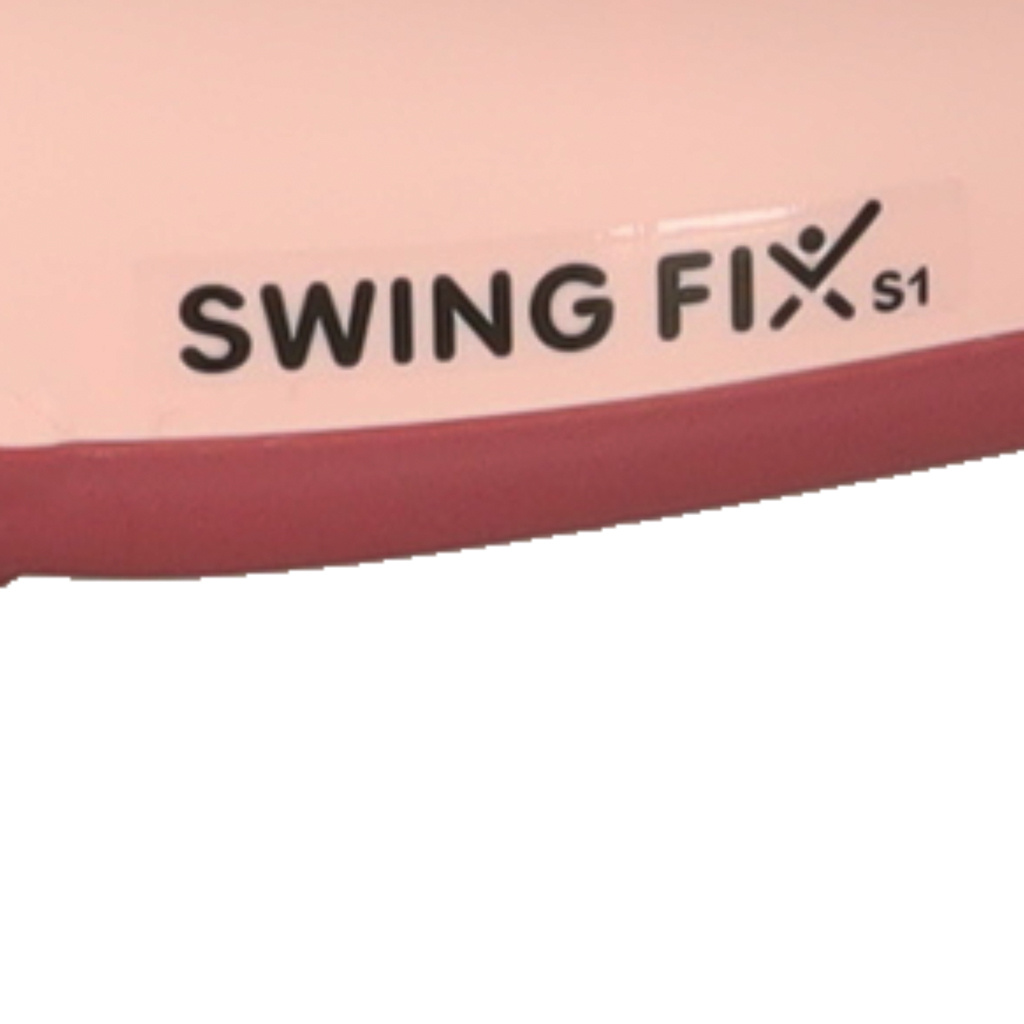 LED Swing FIX S1 gravitacinis paspirtukas su rankena rožinis max 65kg