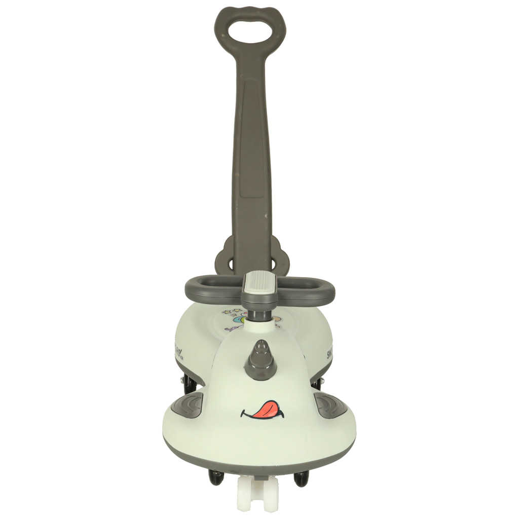 Jezdzik-grawitacyjny-LED-Swing-FIX-S1-skuter-z-raczka-szary-max-65kg-172781 LED Swing FIX S1 gravitacinis paspirtukas su rankena pilkos spalvos, maks. 65 kg