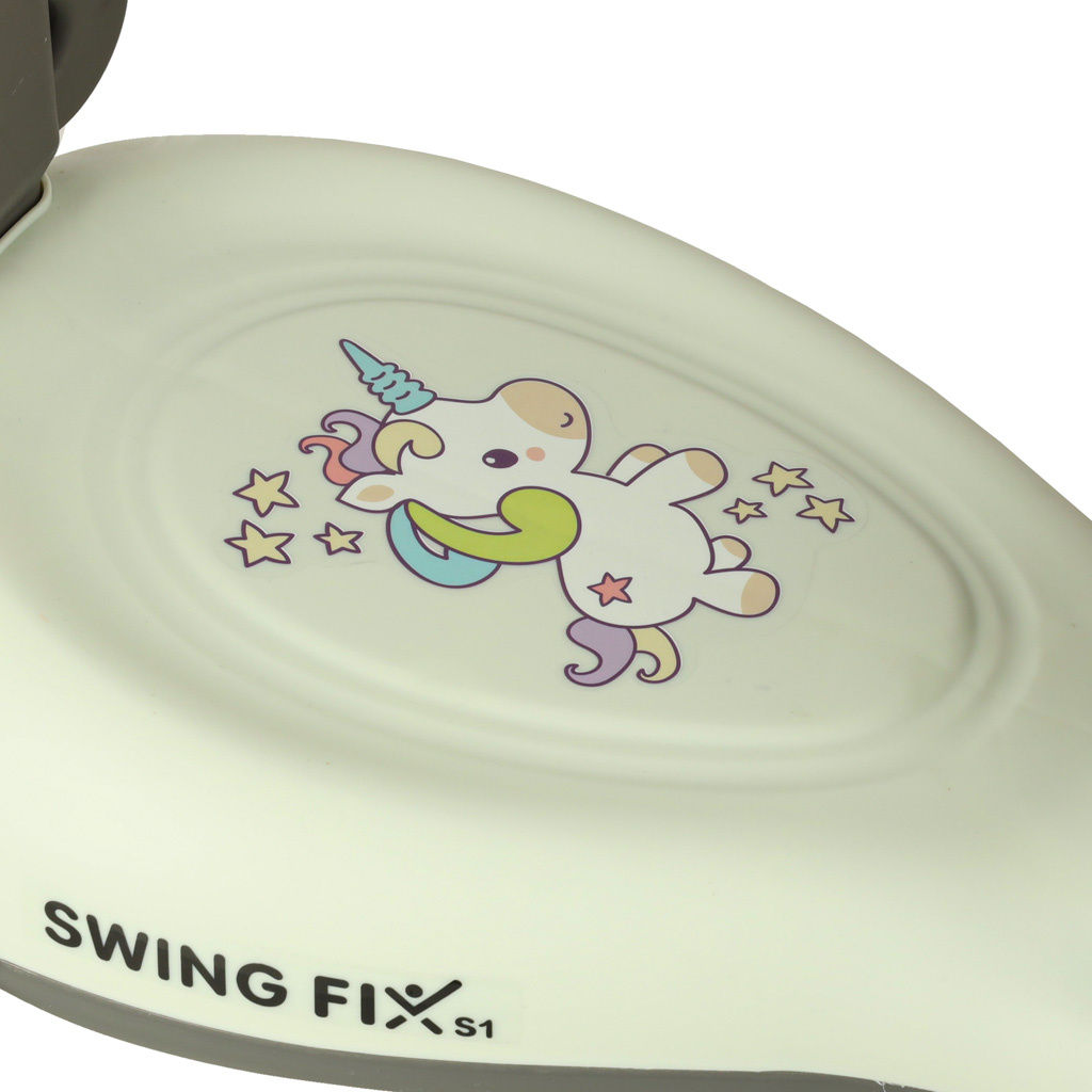 Jezdzik-grawitacyjny-LED-Swing-FIX-S1-skuter-z-raczka-szary-max-65kg-172785 LED Swing FIX S1 gravitacinis paspirtukas su rankena pilkos spalvos, maks. 65 kg