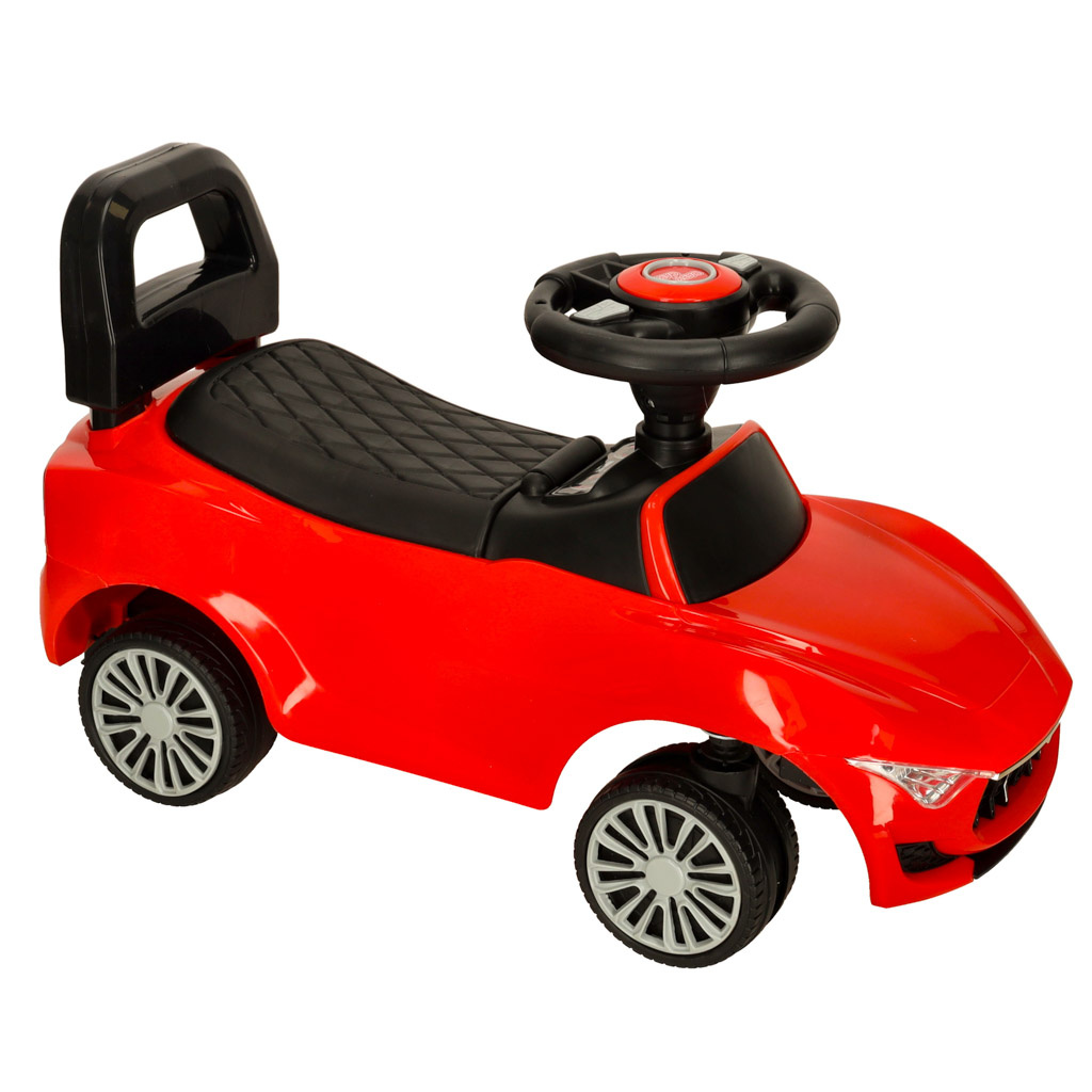 Jezdzik-pchacz-samochod-z-dzwiekiem-i-swiatlami-czerwony-156693 Vežimėlio stumiamas automobilis su garsu ir šviesomis raudonas