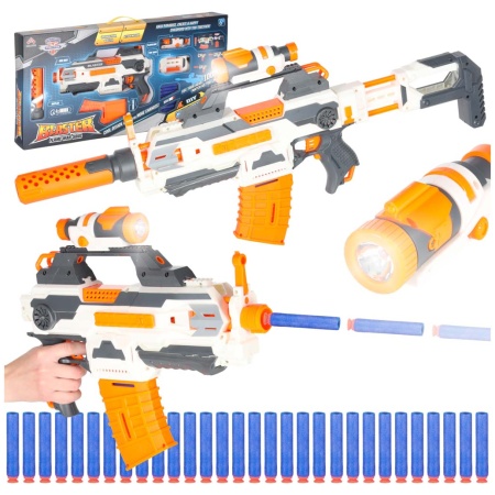 KARABIN-BLASTER-MODULAR-4w1-30-strzalek-177343 BLASTER MODULINIS KARBINAS 4in1 30 strėlių