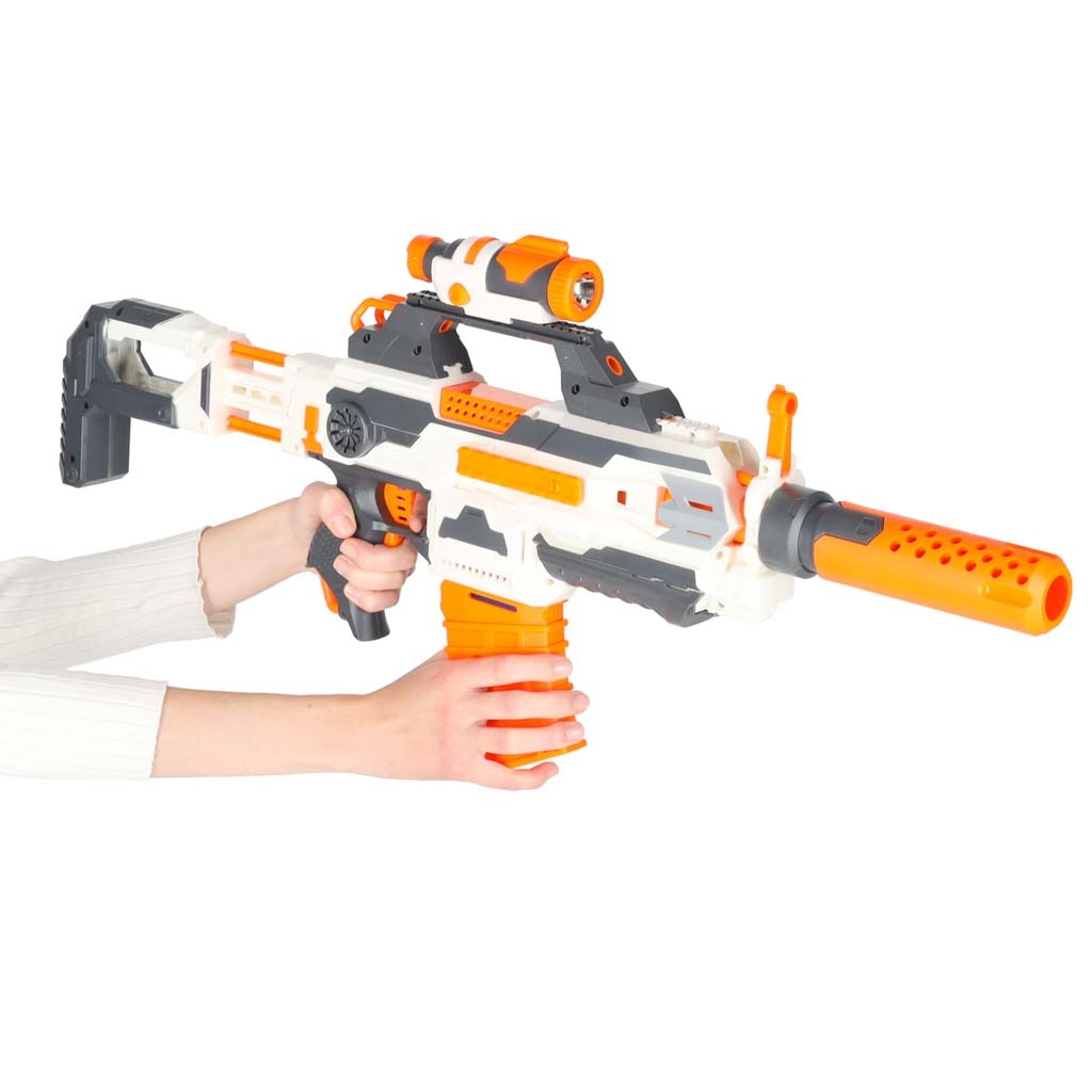 KARABIN-BLASTER-MODULAR-4w1-30-strzalek-177346 BLASTER MODULINIS KARBINAS 4in1 30 strėlių