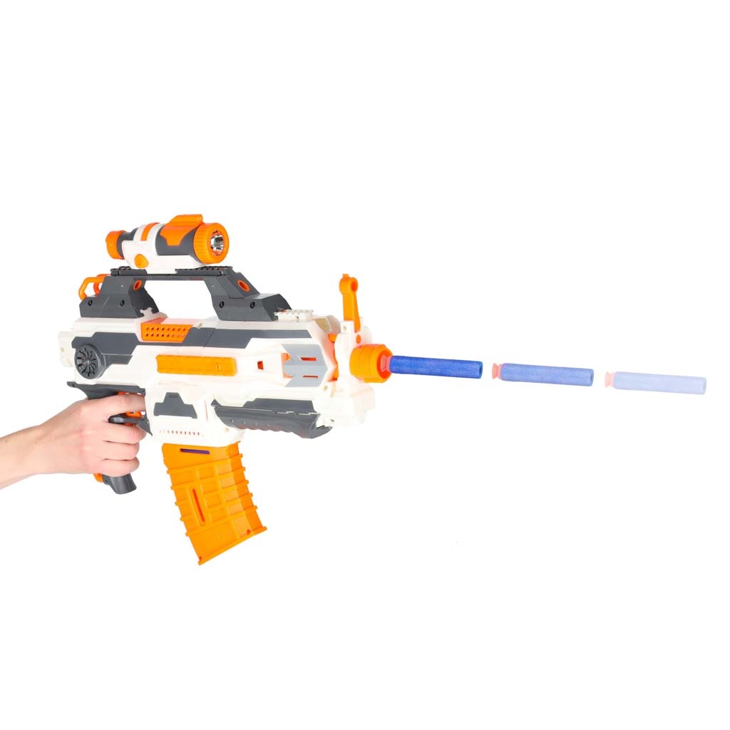 KARABIN-BLASTER-MODULAR-4w1-30-strzalek-177352 BLASTER MODULINIS KARBINAS 4in1 30 strėlių