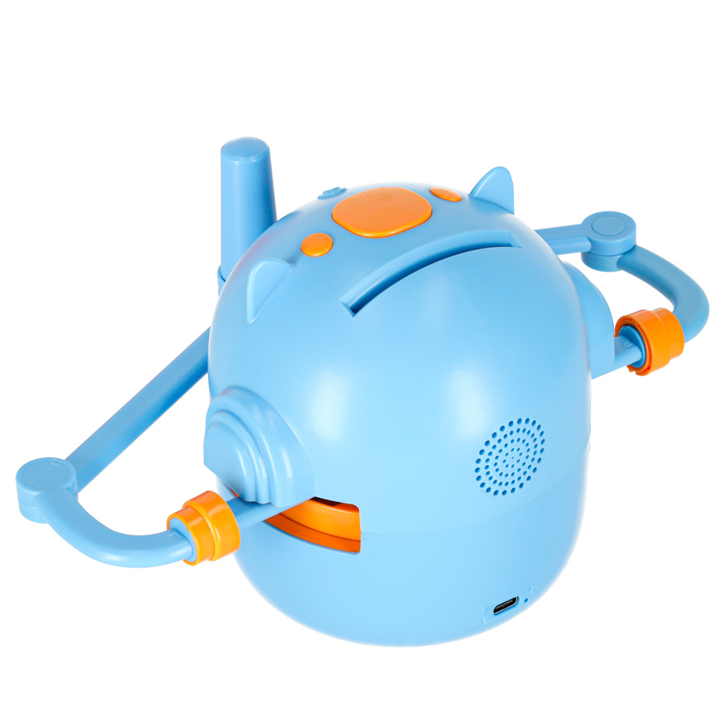 KX3146117278 Edukacinis robotas interaktyvus mokymasis piešti rašymo fiche rinkinys žymekliai mėlyni