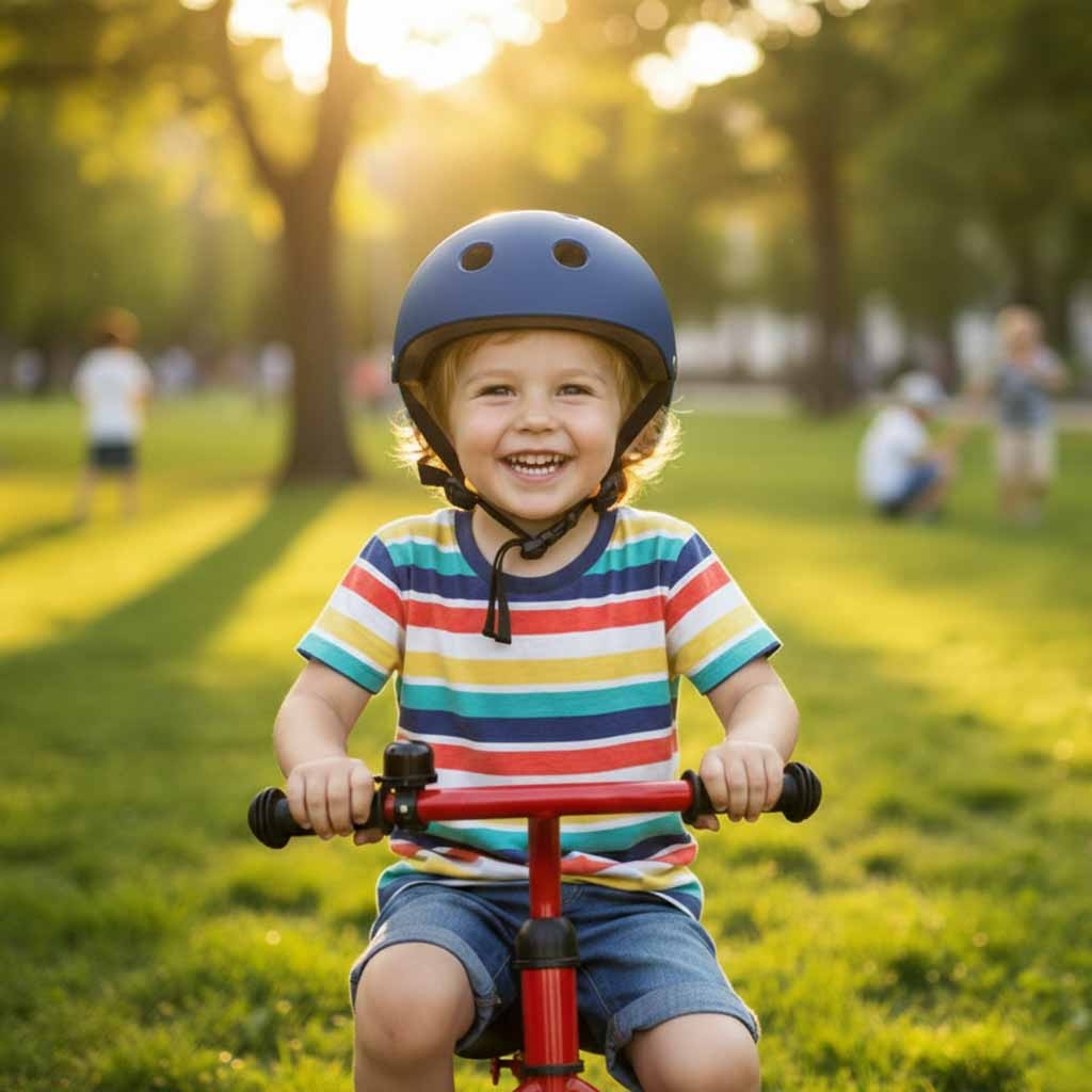 Kask-rowerowy-dla-dziecka-Trike-Fix-dzieciecy-regulowany-LED-M-55-58cm-granatowy-182110 Trike Fix vaikiškas dviratininko šalmas reguliuojamas LED M 55-58cm tamsiai mėlynas