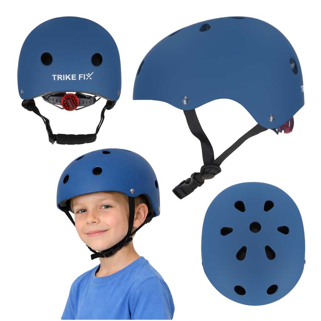 Kask-rowerowy-dla-dziecka-Trike-Fix-dzieciecy-regulowany-LED-M-55-58cm-granatowy-184277 Trike Fix vaikiškas dviratininko šalmas reguliuojamas LED M 55-58cm tamsiai mėlynas