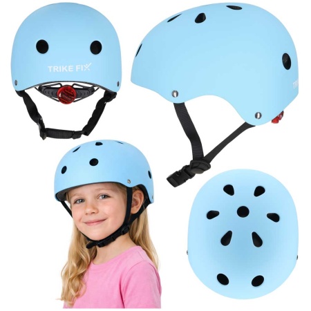 Kask-rowerowy-dla-dziecka-Trike-Fix-dzieciecy-regulowany-LED-M-55-58cm-niebieski-184269 Trike Fix vaikiškas dviratininko šalmas reguliuojamas LED M 55-58cm mėlynas