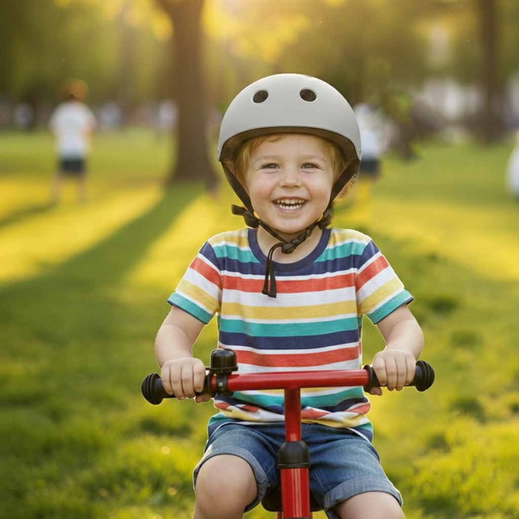 Kask-rowerowy-dla-dziecka-Trike-Fix-dzieciecy-regulowany-LED-M-55-58cm-szary-ciemny-182131 Trike Fix vaikiškas dviratininko šalmas reguliuojamas LED M 55-58cm tamsiai pilkas