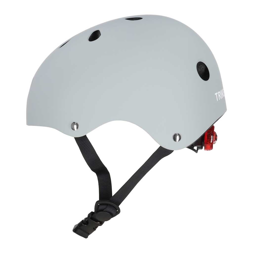 Kask-rowerowy-dla-dziecka-Trike-Fix-dzieciecy-regulowany-LED-M-55-58cm-szary-ciemny-184285 Trike Fix vaikiškas dviratininko šalmas reguliuojamas LED M 55-58cm tamsiai pilkas