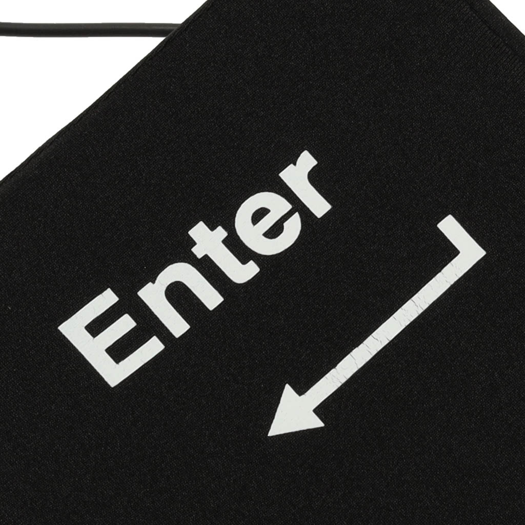 Klawisz-ENTER-duza-antystresowa-poduszka-USB-168641 ENTER klavišas didelė antistresinė USB pagalvėlė
