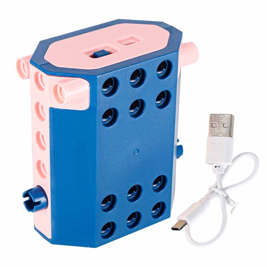 Klocki-konstrukcyjne-STEM-ruchome-modele-USB-116-elementow-179686 Statybinės kaladėlės, judančios su varikliu 116 vnt.