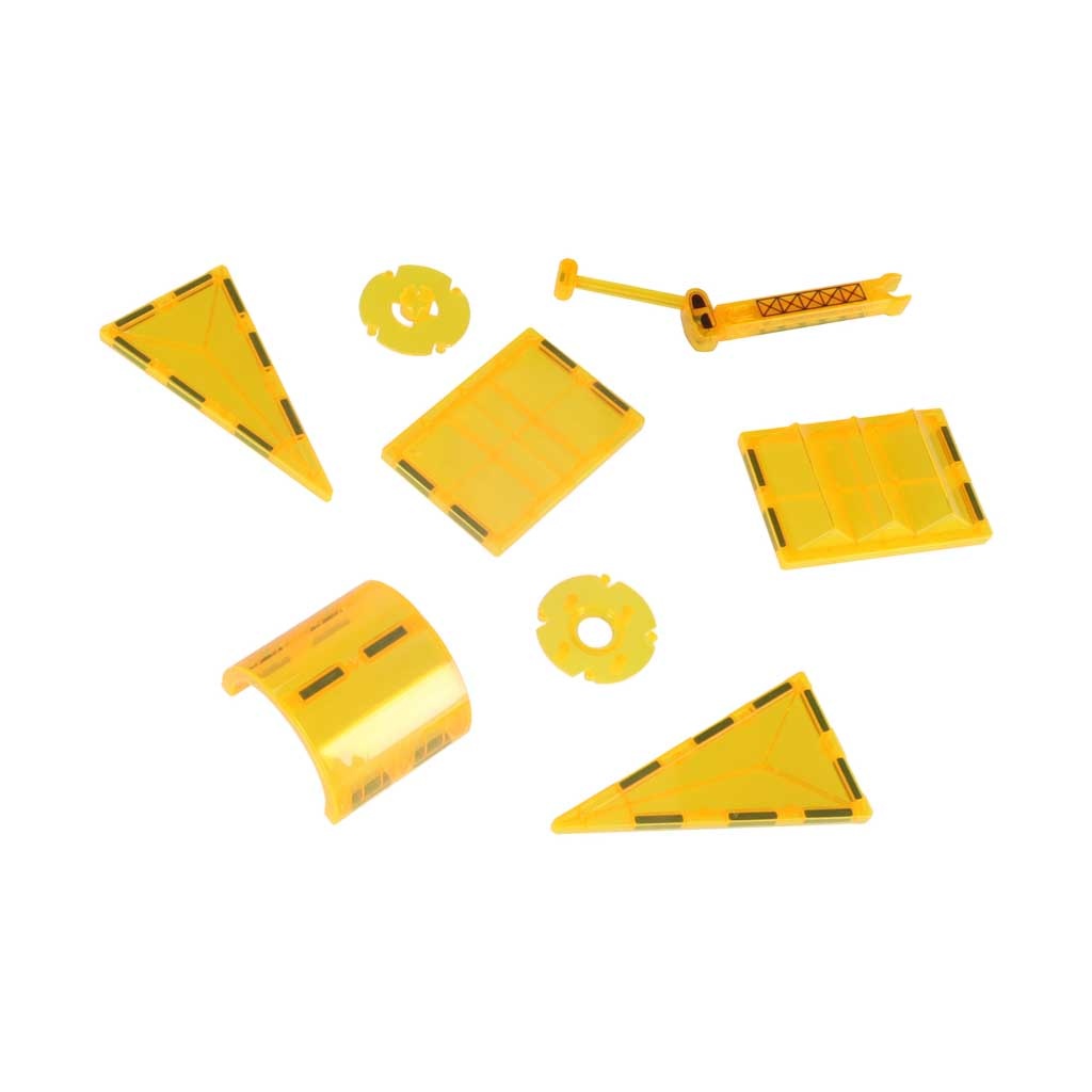 3D statybinės magnetinės plytos 50 elementų