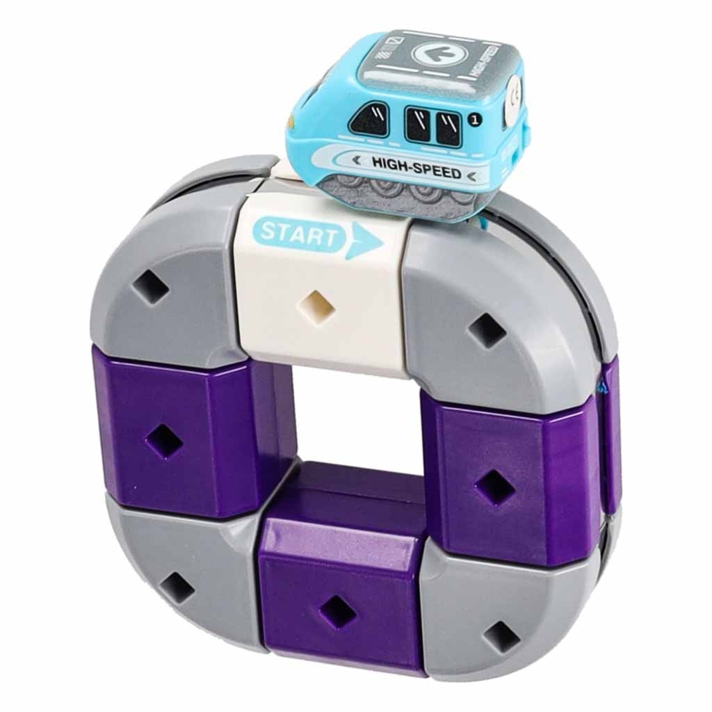 Klocki-magnetyczne-konstrukcyjne-tor-wyscigowy-auta-54-elementy-186371 Magnetinės kaladėlės lenktynių trasos automobiliams 54 elementai