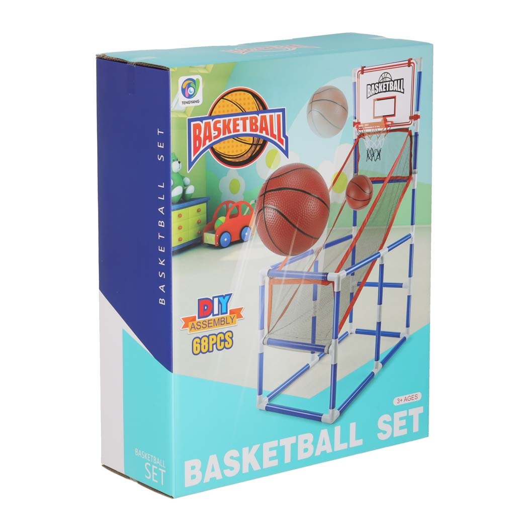 Koszykowka-gra-zrecznosciowa-sportowa-przenosny-basketball-2-pilki-pompka-174760 Krepšinio sporto arkadinis žaidimas nešiojamasis krepšinis 2 kamuoliai siurblys