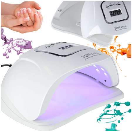 Lampa-do-paznokci-Sun-X5-UV-45-LED-150W-manicure-hybrydy-zele-178528 Nagų lempa Sun X5 UV 45 LED 150W manikiūro hibridai geliai