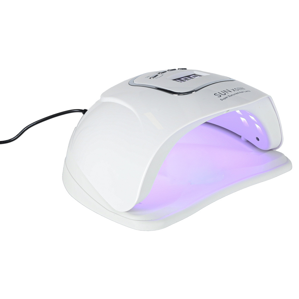 Nagų lempa Sun X5 UV 45 LED 150W manikiūro hibridai geliai